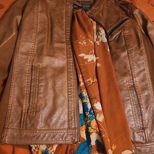 Womens leather jacket